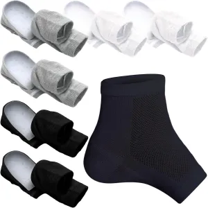 3 Pairs Height Max Socks Invisible Shoe Heel Pad Shoe Lifts for Adult Reusable Height Increase Socks Half Raised Insole for Men Women Universal Heighten, 3.5 cm