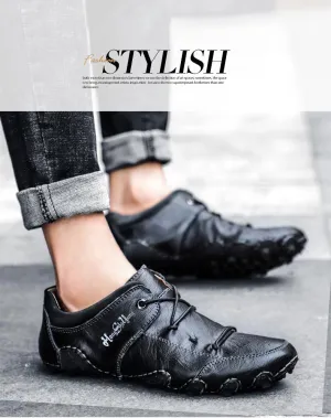 A Pair of Summer Sandals, Trendy Open Toed Loafers, Beach Vacation ，Great for Driving and Walking Casual Slip-ons