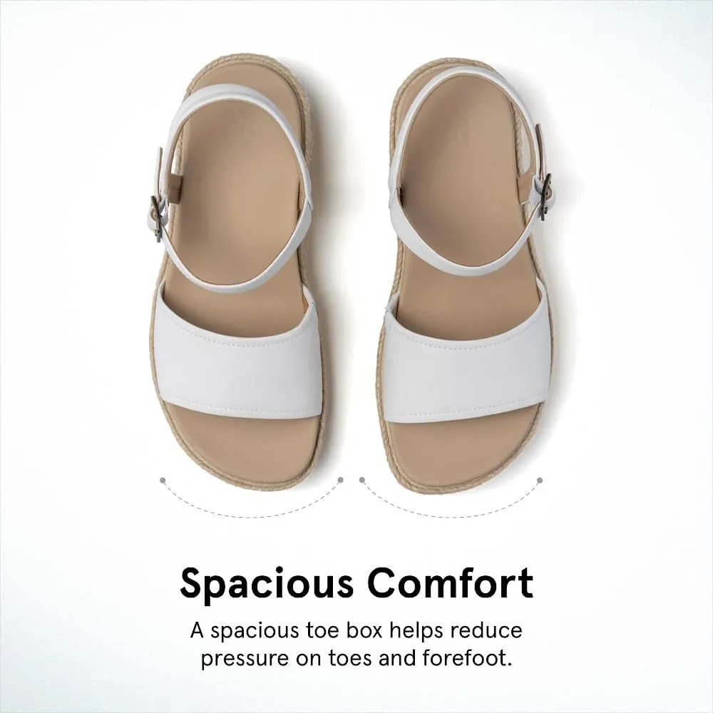ABEO Solstice Buckle Sandals For Women | Arch Support Sandals Women's | Arch Support | Built-In Orthotic Insole