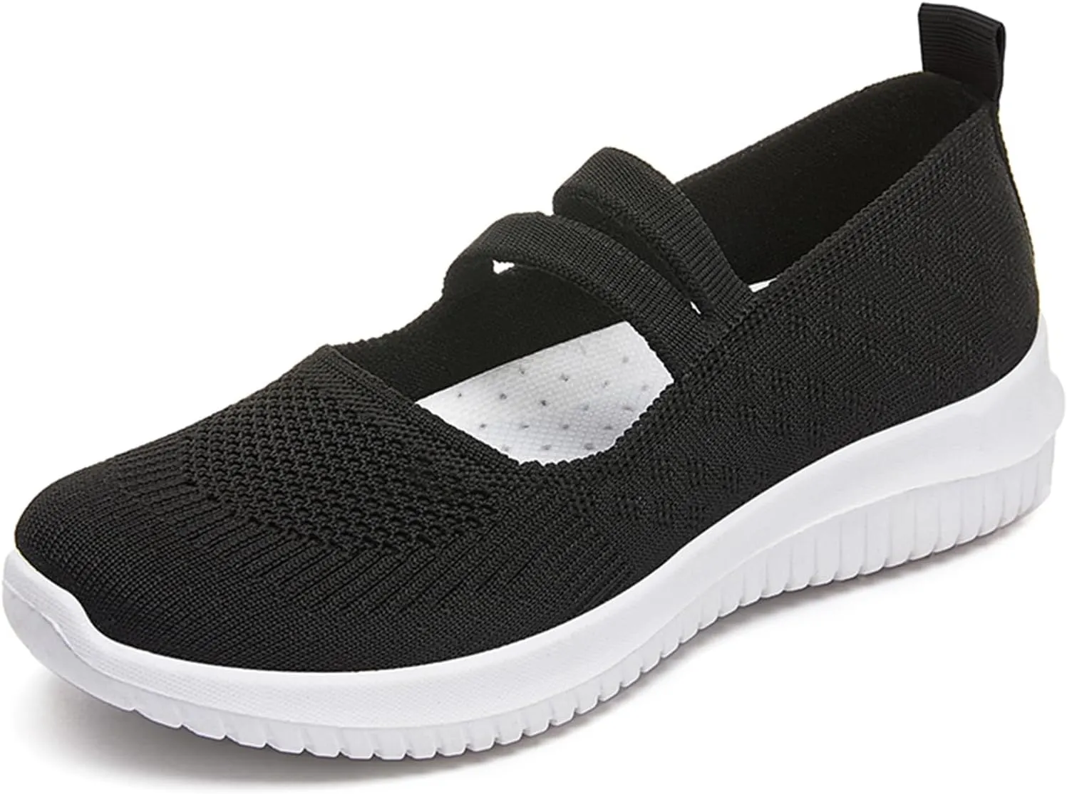 Alexis Leroy Women's Mesh Casual Walking Shoes Comfy Knit Sneakers