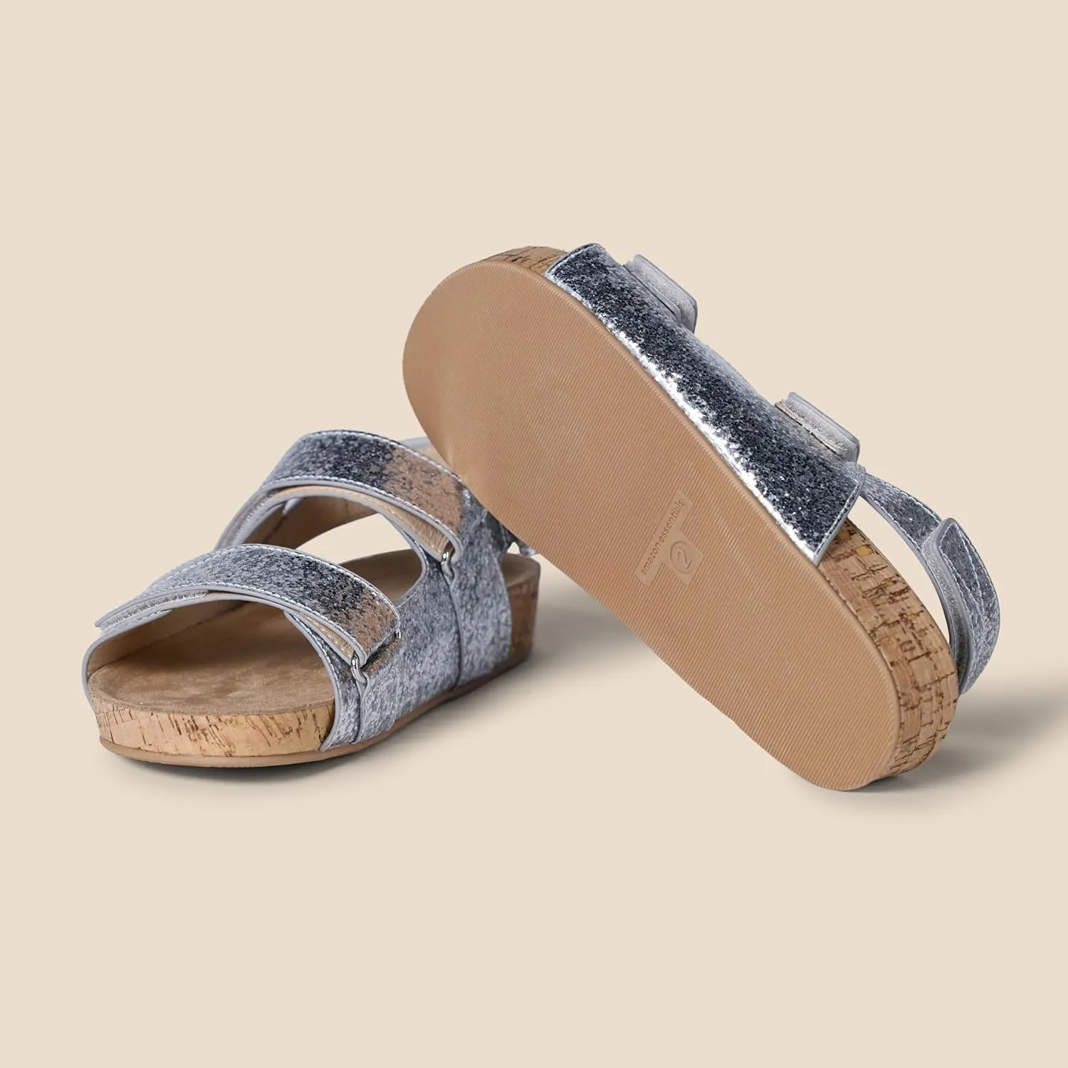 Amazon Essentials Girls and Toddlers' Cork Sandals