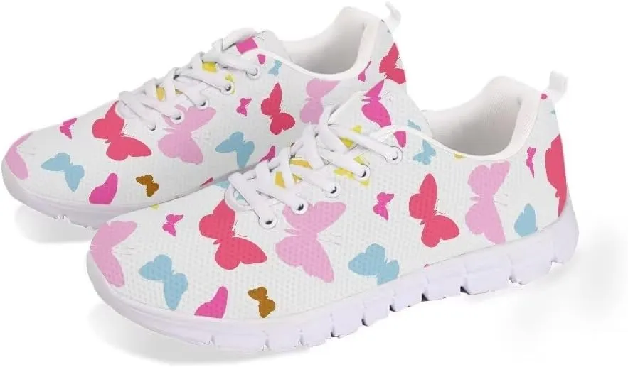 AmzPrint Couples Matching Shoes for Walking Running Hiking Lightweight Breathable Fashion Casual Sneakers Size 5.5-14.5