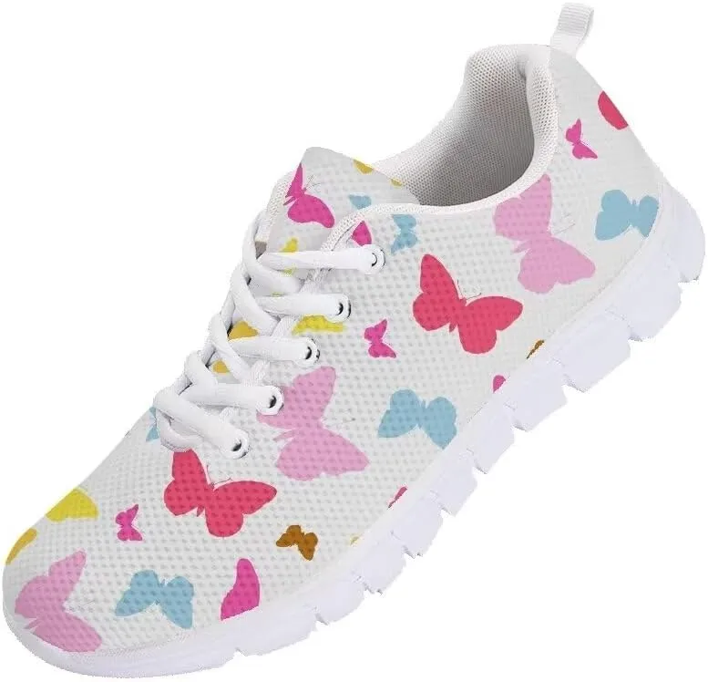 AmzPrint Couples Matching Shoes for Walking Running Hiking Lightweight Breathable Fashion Casual Sneakers Size 5.5-14.5