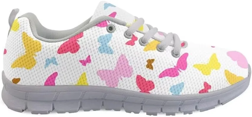 AmzPrint Couples Matching Shoes for Walking Running Hiking Lightweight Breathable Fashion Casual Sneakers Size 5.5-14.5