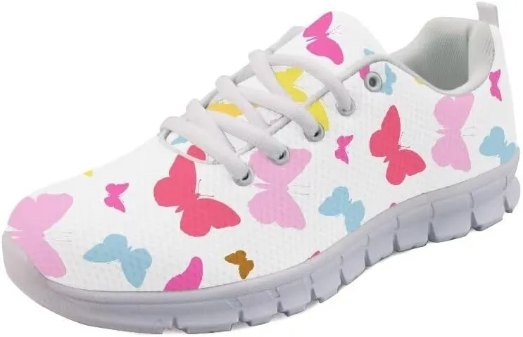 AmzPrint Couples Matching Shoes for Walking Running Hiking Lightweight Breathable Fashion Casual Sneakers Size 5.5-14.5