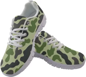 AmzPrint Women Men Athletic Sports Sneakers White Sole Running Shoes for Men Training Walking Casual Shoes Size 5.5-13.5 Us