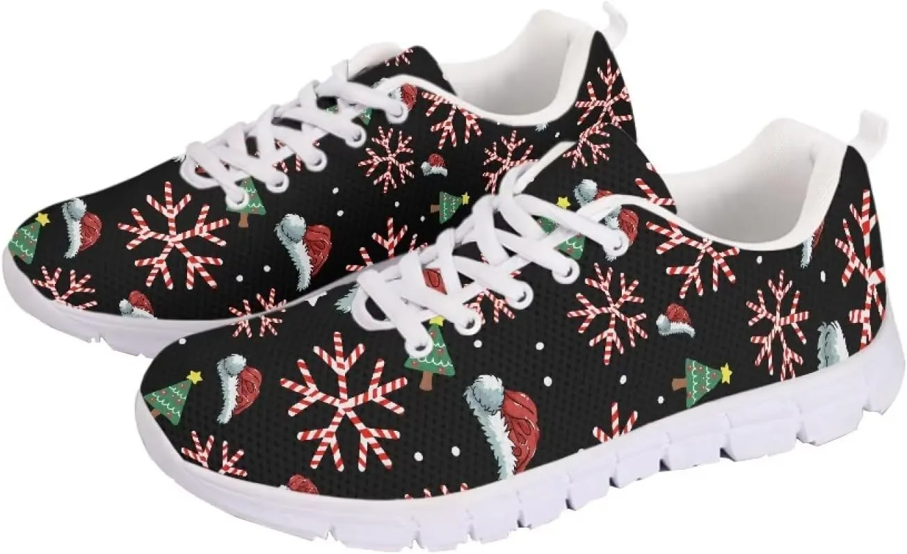 AmzPrint Women Men Workout Athletic Trainer Hiking Camping Walking Sneaker White Sole Shoes for Men Women Shoes Size 5.5-13.5