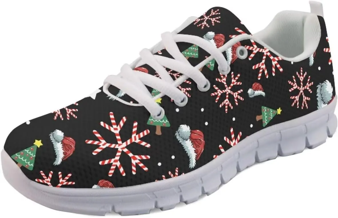 AmzPrint Women Men Workout Athletic Trainer Hiking Camping Walking Sneaker White Sole Shoes for Men Women Shoes Size 5.5-13.5