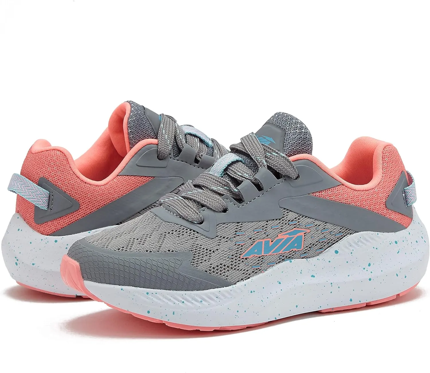 Avia Avi-Storm Girls' Sneakers - Lightweight Tennis, Athletic, Running Shoes for Girls - Toddler, Little Kid, and Big Kid Sizes 11 to 6