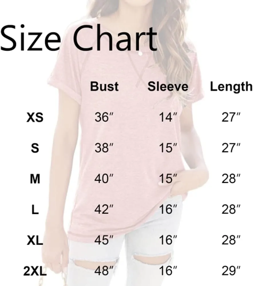 ayreus Women's Casual Short Sleeve T Shirts Crewneck Raglan Tees Side Split Summer Tunic Tops