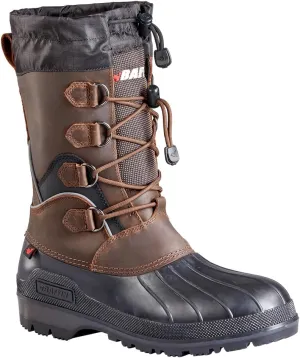 Baffin Men's MOUNTAIN Warm Waterproof Moisture-Wicking Slip-On Style Full Grain Leather Upper Snow Boots | Arctic Rated