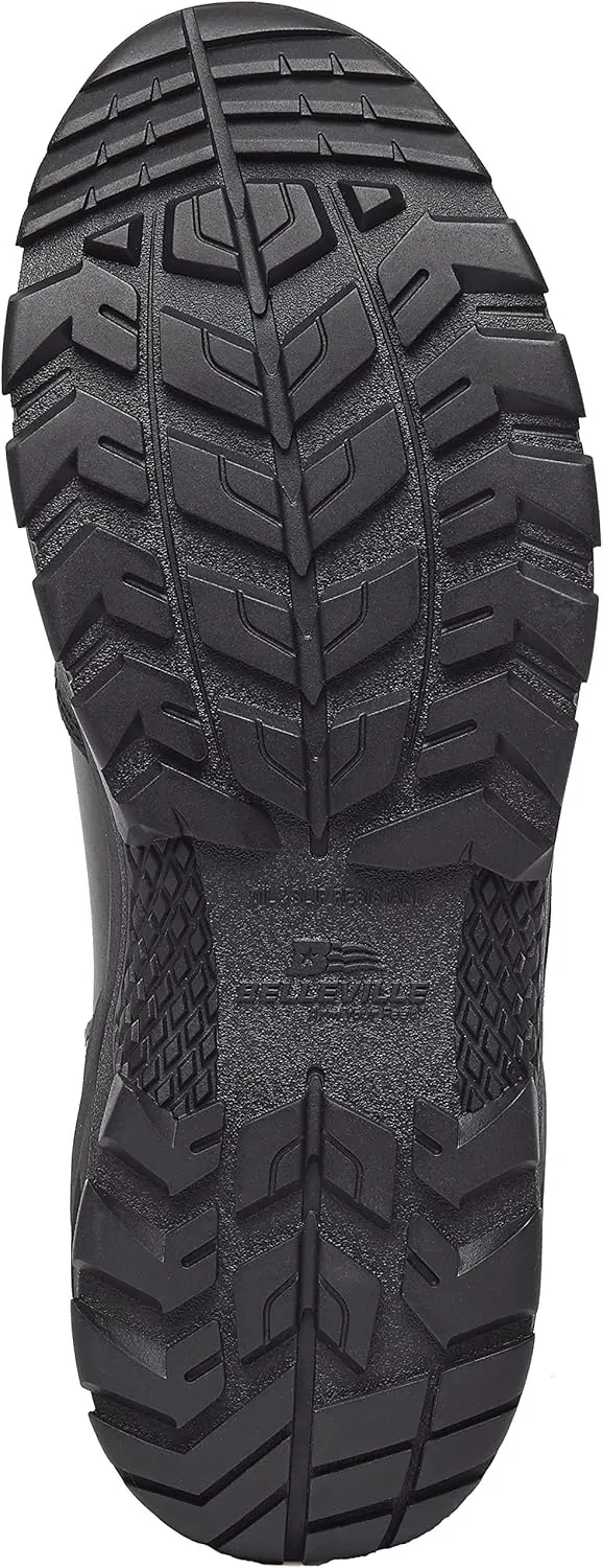 Belleville Spear Point BV918ZWPCT Waterproof Composite-Toe Black Tactical Boots for Men - Designed for Police, EMS, and Security Personnel with Zone Traction Outsole