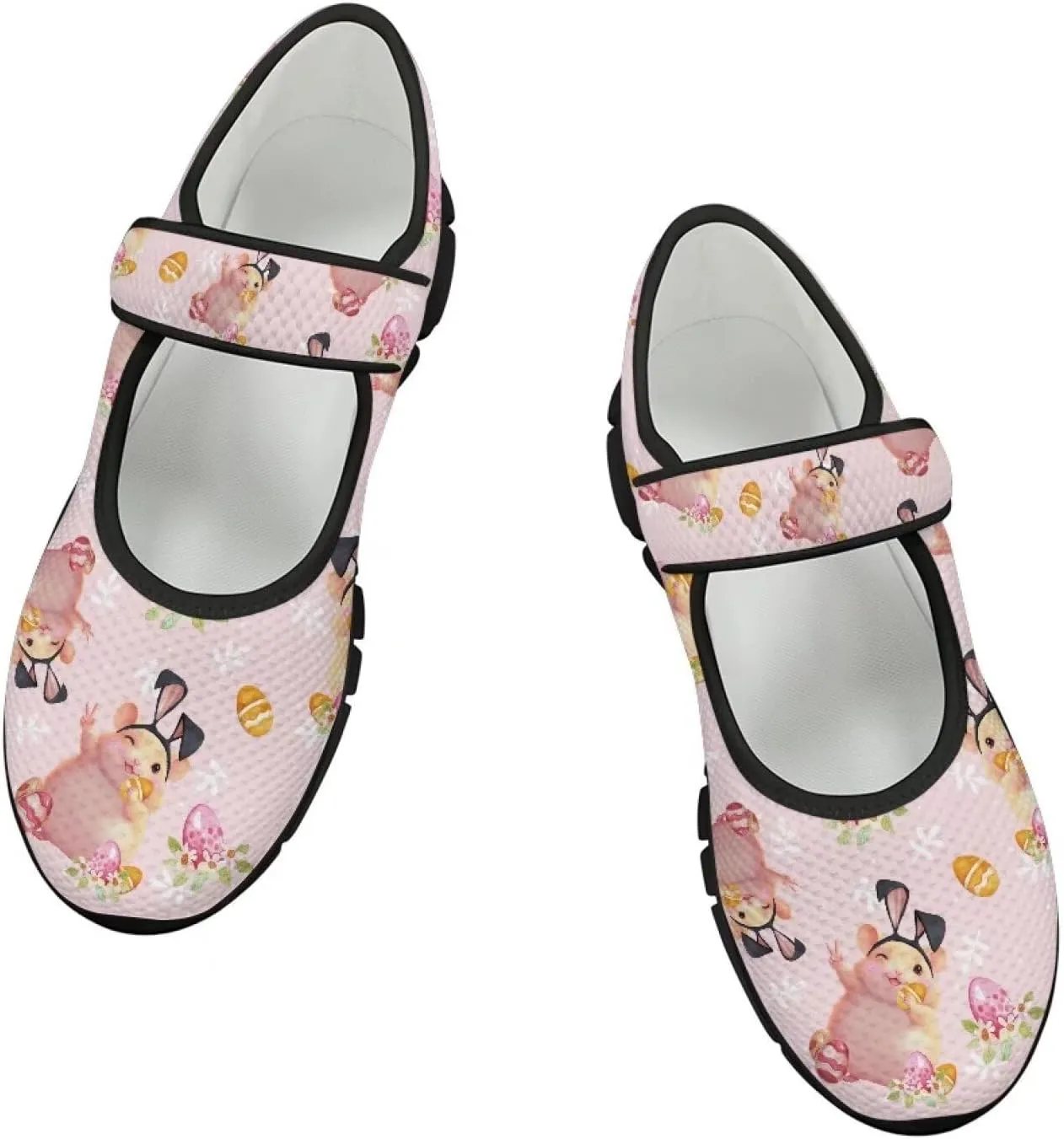 Binienty Mary Jane Shoes Women Wide Width Dress Flats Round Toe Non Slip Low Cut Casual Travel Shoes