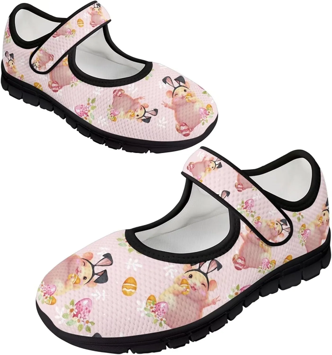 Binienty Mary Jane Shoes Women Wide Width Dress Flats Round Toe Non Slip Low Cut Casual Travel Shoes