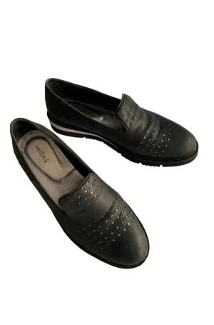 Black Leather Loafers