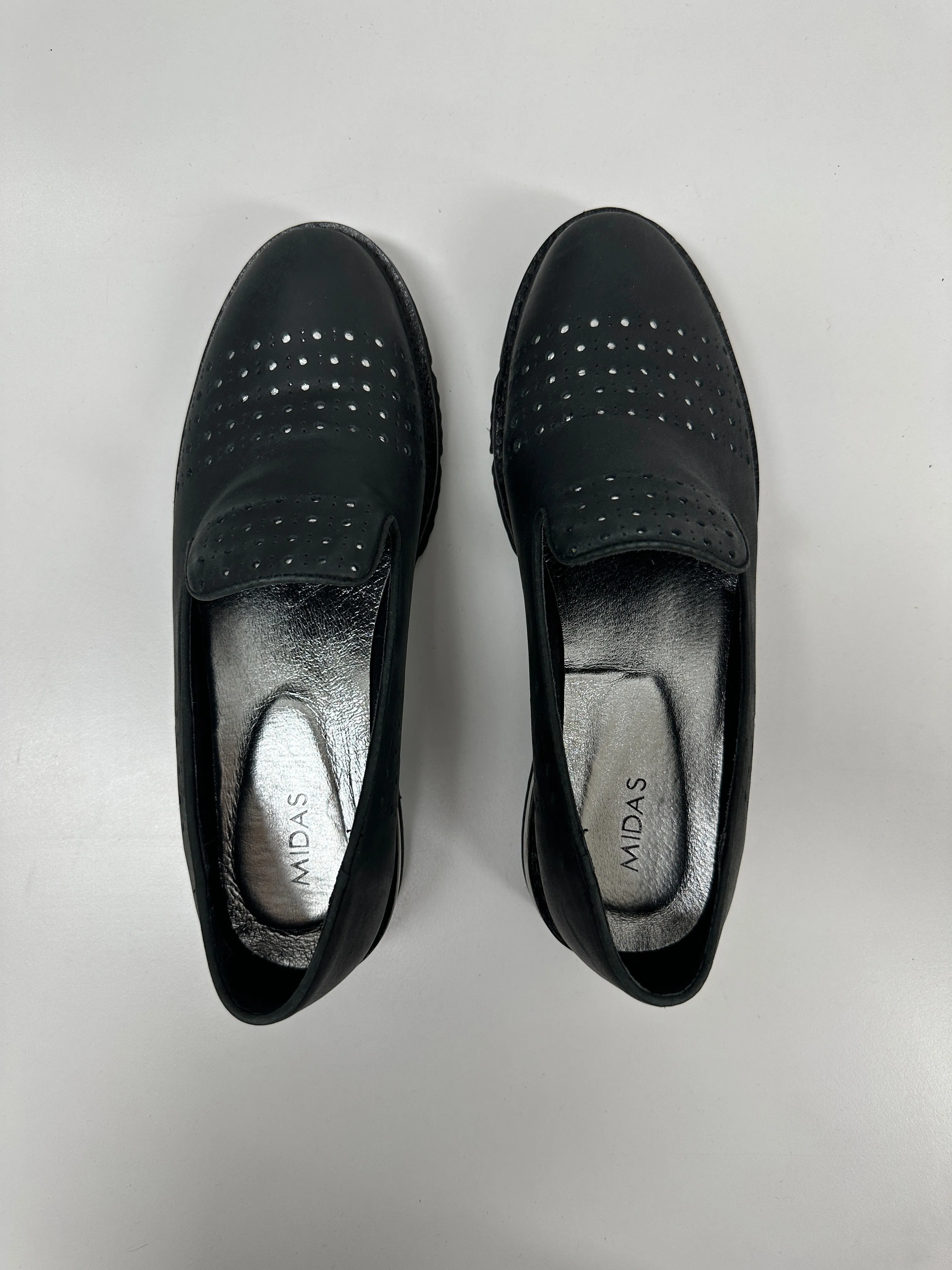 Black Leather Loafers