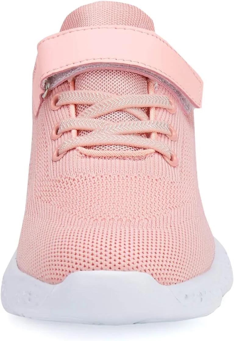 Boys Girls Sneakers Knitted Mesh Sports Shoes Breathable Lightweight Running Shoes for Kids Fashion Athletic Casual Shoes (Little/Big)