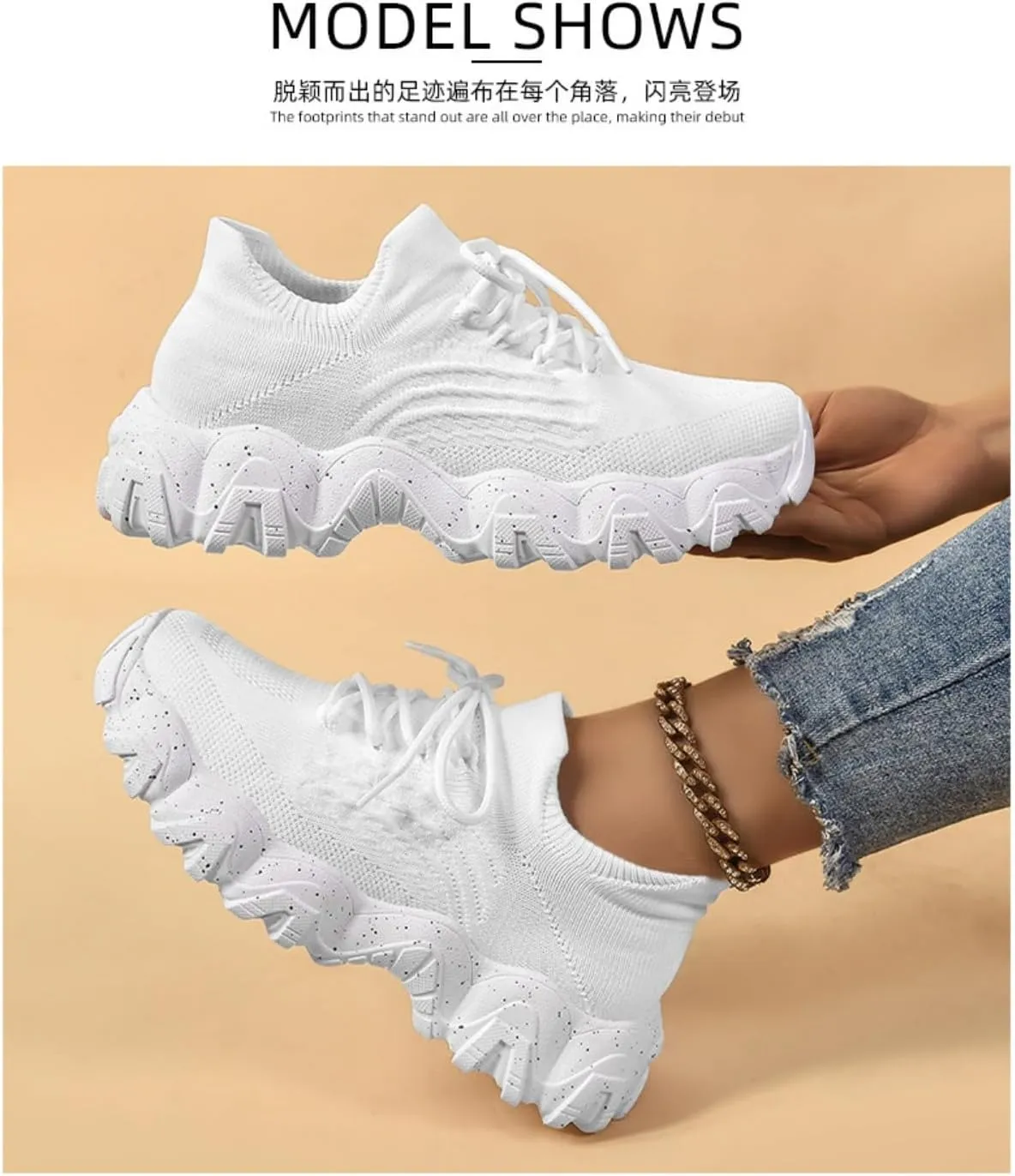 Breathable Mesh Y2K Chunky Platform Sneakers Height Increasing Comfort Support for Walking Running Travel Everyday Casual Wear Lightweight Stylish Design