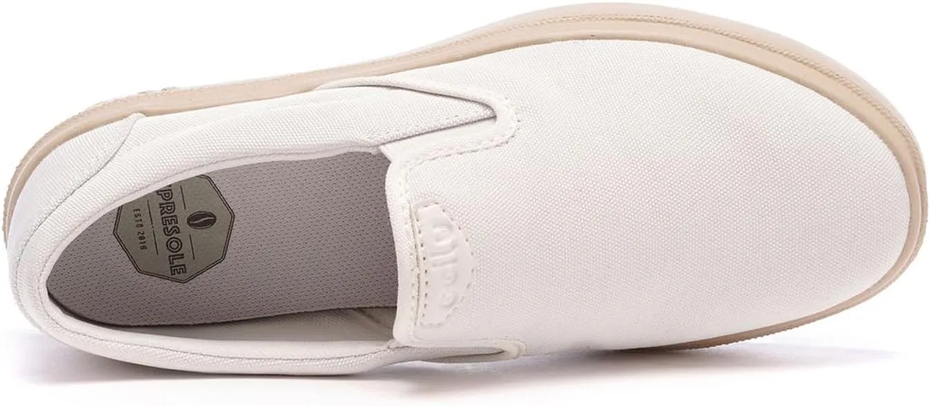 Ccilu XpreSole Cody Men's Slip-On Sneakers, Eco-Friendly, Vegan, Lightweight, Waterproof, High Grip, Comfy, Made from Coffee Grounds