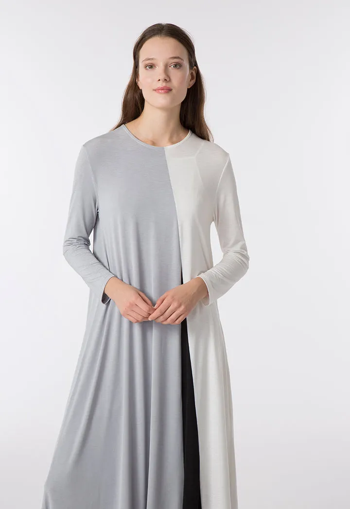 Colorblock Abaya