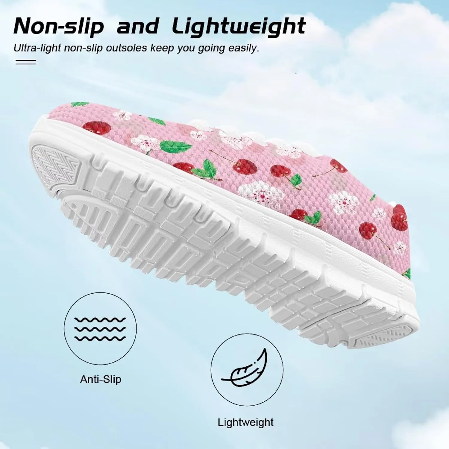 Cumagical Kids Casual Running Shoes Breathable Mesh Upper Lightweight Flexible for Everyday Wear