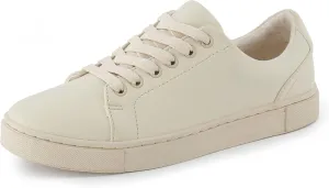 CUSHIONAIRE Women's Hashtag lace up Sneaker  Comfort Foam, Wide Widths Available