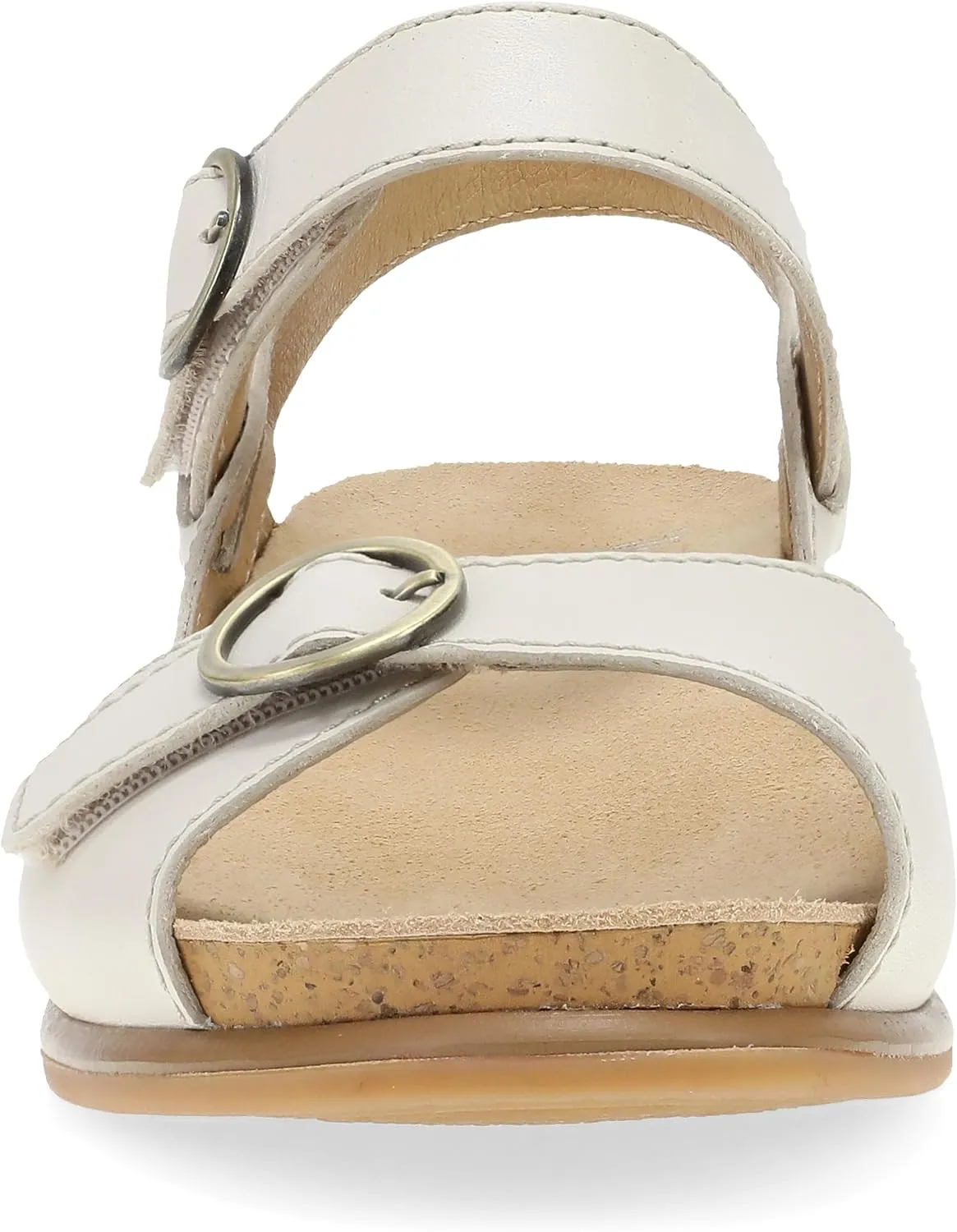 Dansko Candace Wedge Sandal for Women -Comfortable Wedge with Arch Support -Fully Adjustable Straps-Versatile Casual to Dressy Footwear -Lightweight Rubber Outsole