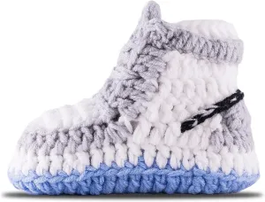 Diaper Book Club Baby Sneakers Crochet Hypebeast Shoes for Toddler Sneakerheads, Soft Booties for Boys & Girls, Designer Kids Fashion, Breathable & Comfortable Children's Kicks
