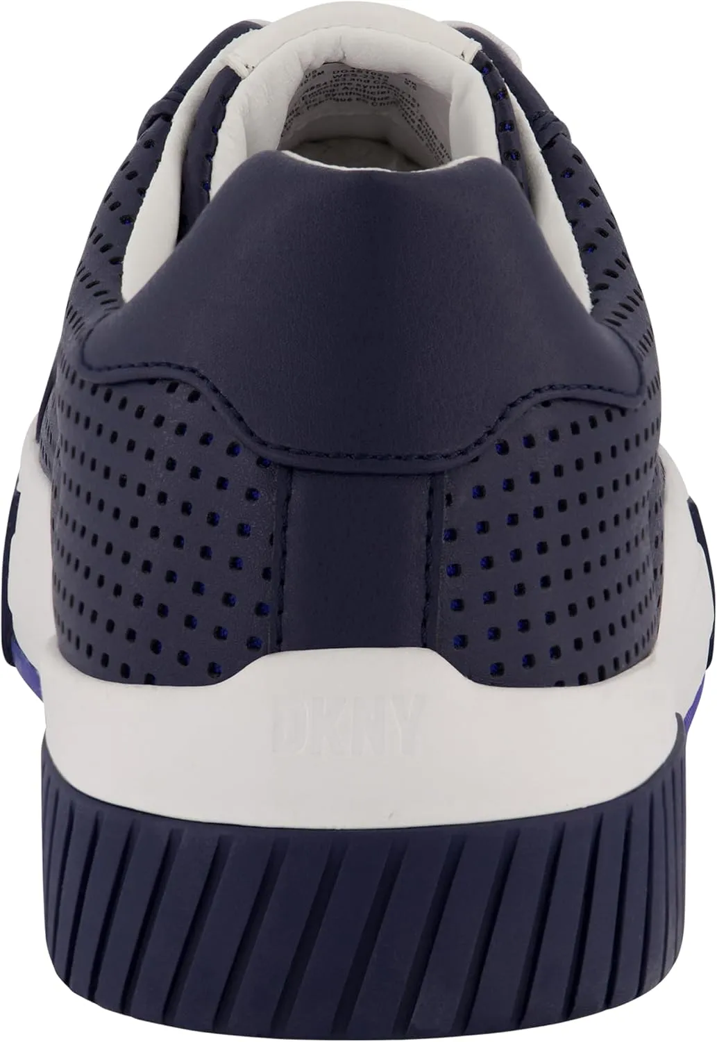 DKNY Men's Rubber Sole Round Toe Shape Lace-up Sneakers