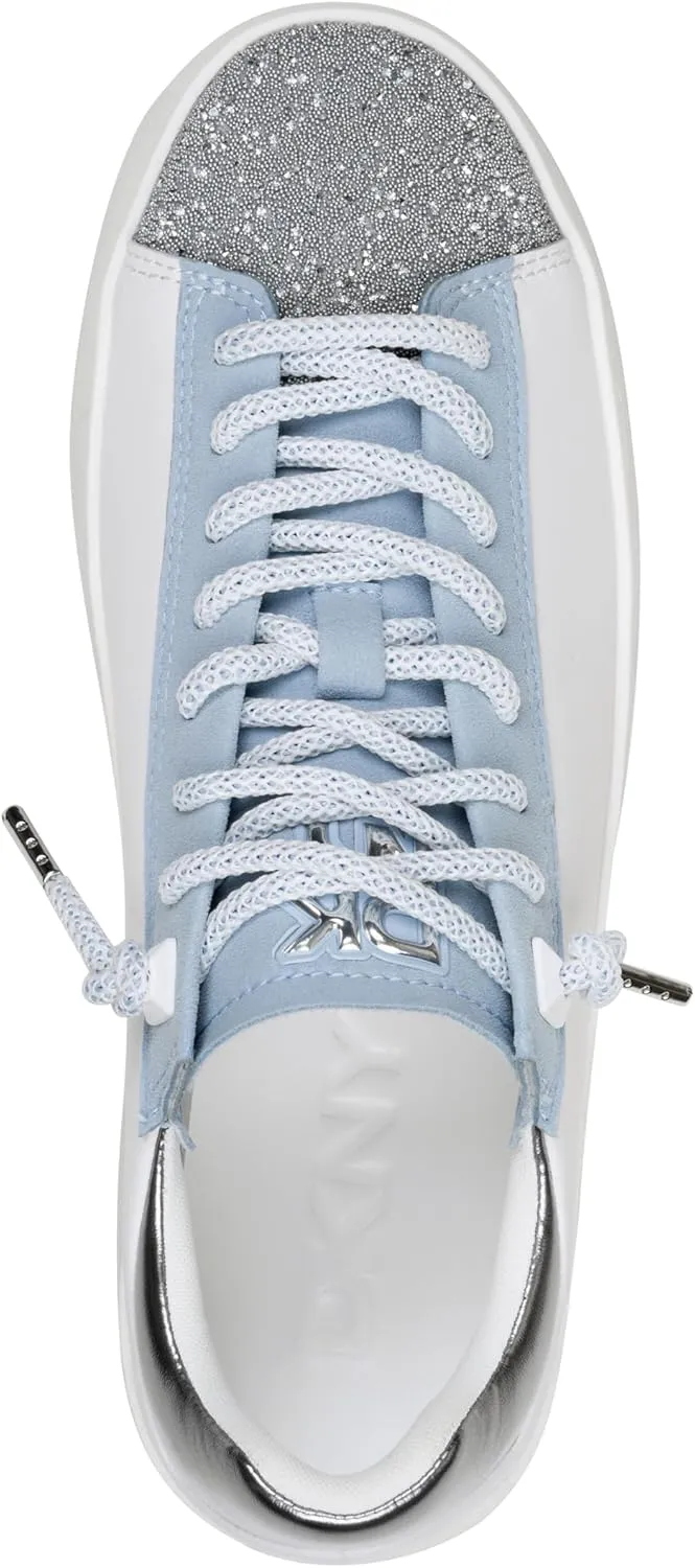 DKNY Women's Ginali Everyday Lace Up Platform Sneaker