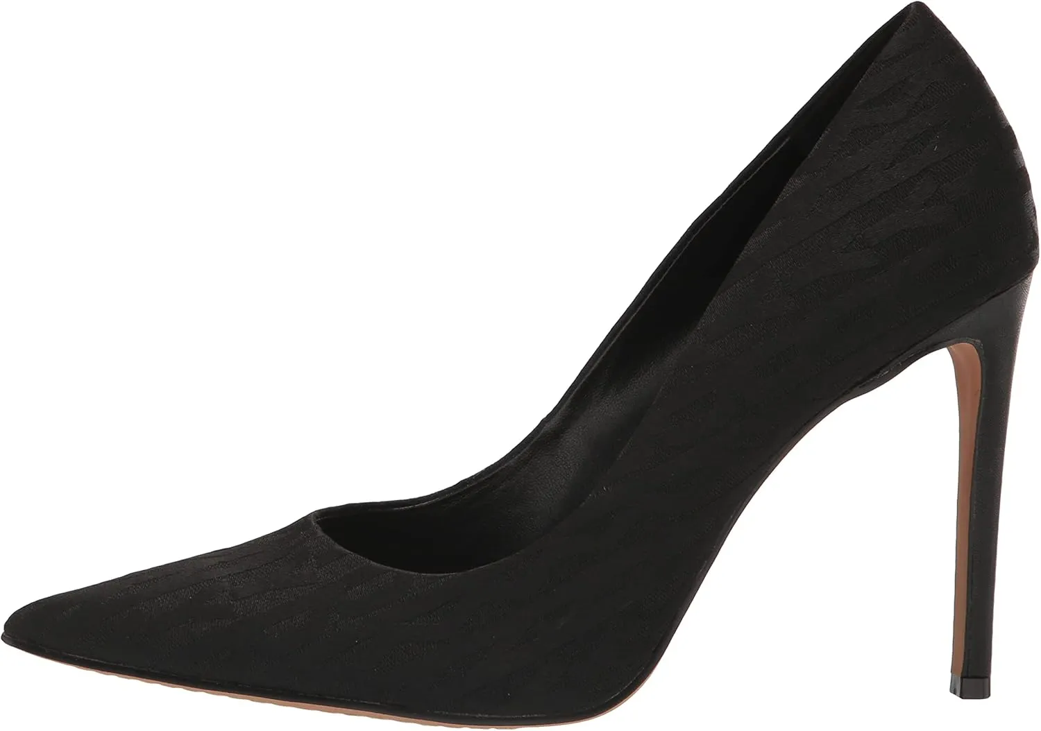 DKNY Women's Patent Leather Pointed Toe Pump Heeled Sandal