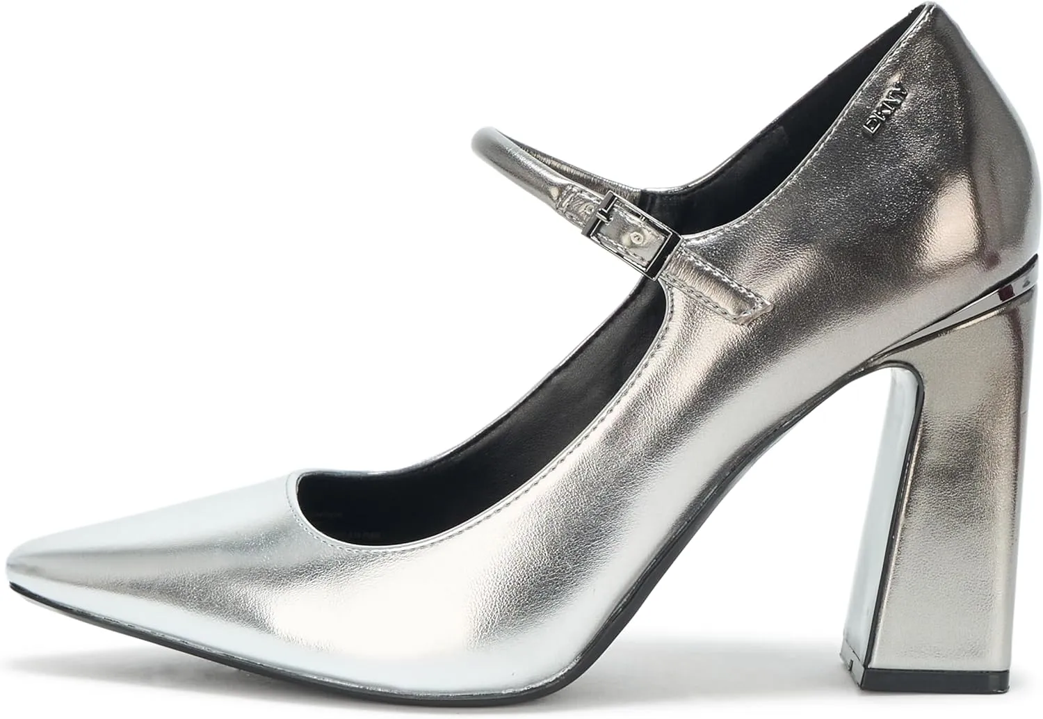 DKNY Women's Spruce Evening Closed Toe Mary Jane Block Heel Heeled Sandal