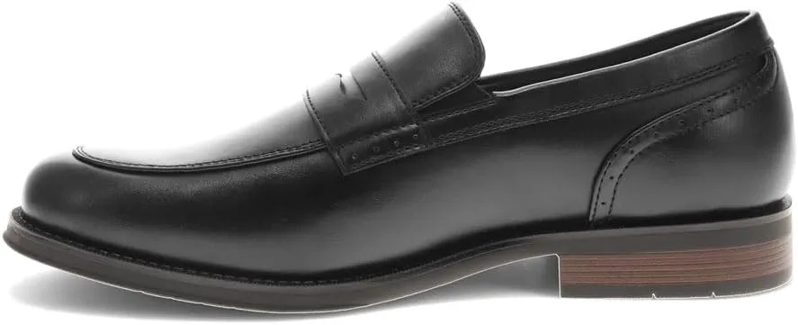 DOCKERS Mens Emerson Penny Synthetic Leather Dress Loafer Slip On Shoe