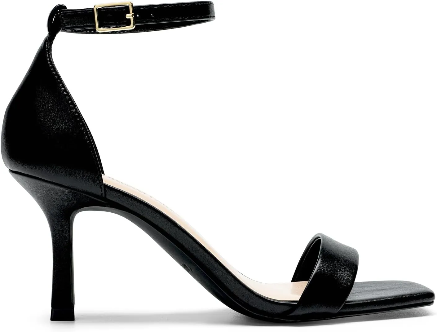 DREAM PAIRS Women's High Stilettos Open Square Toe Ankle Strap Heels Sexy Fashion Comfort Dress Shoes Wedding Bridal Pumps Heeled Sandals
