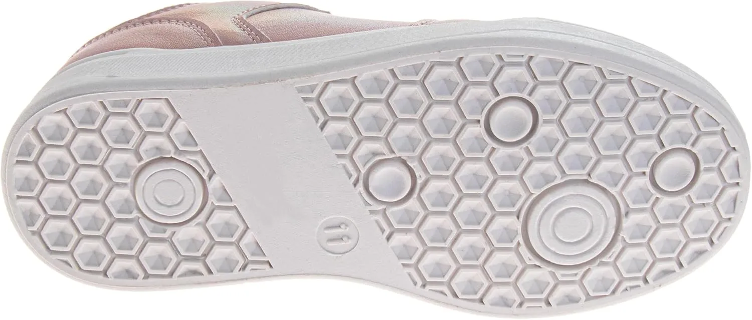 Fashion Sneakers for Girls - Kids Lace-Up Shoes Casual Athletic Sneakers (Sizes 11-13 Little Kid / 1-5 Big Kid)