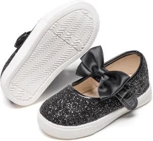 Felix & Flora Toddler/Little Kid Girls Running Shoes Glitter Sneakers Princess Fashion Casual Sports Shoes