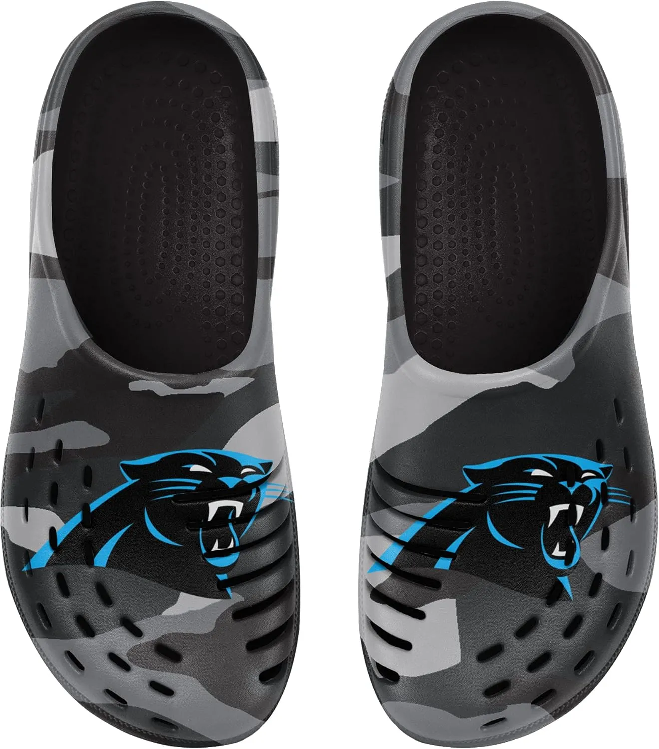 FOCO Men's NFL Team Logo Garden Water Sandals Shoes Slipper Clogs