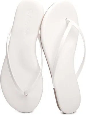FUNKYMONKEY Flip Flops for Women, Recovery Sandals with Comfortable Plantar Fasciitis Arch Support