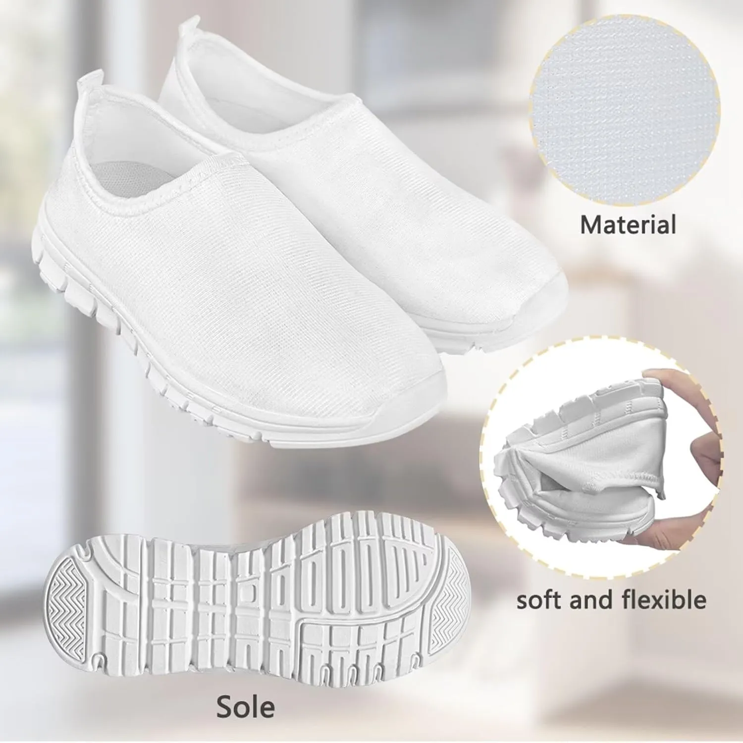 Girls Tennis Shoes Novelty Animal Slip On Shoes for Girls Little Big Kid