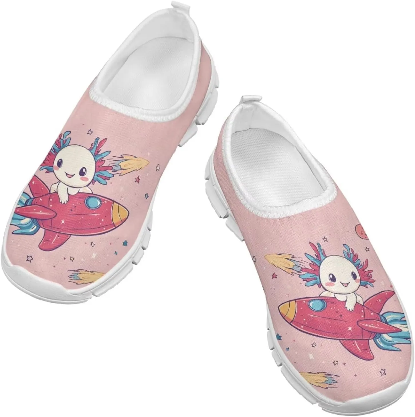Girls Tennis Shoes Novelty Animal Slip On Shoes for Girls Little Big Kid