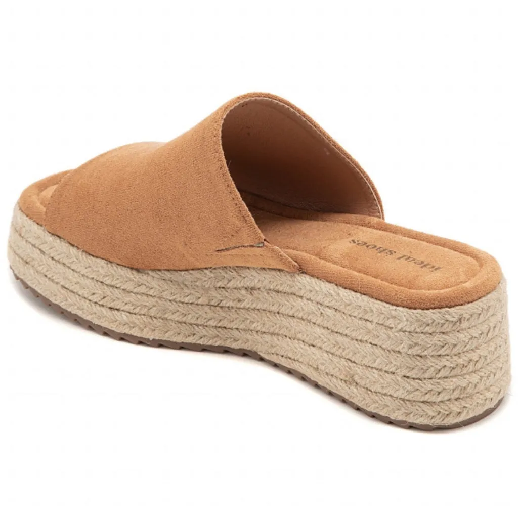 Hailey plateau sandaler 5937 - Camel