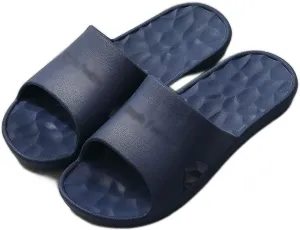 Household Slippers Male Indoor Non-Slip Bathroom Bath Deodorant Household Sandals and Slippers (Color : B Size : 42/43) (A 40/41)