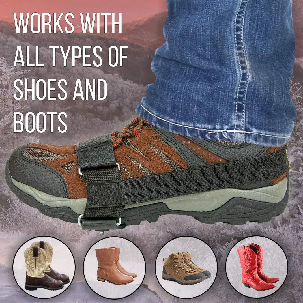 Job SITE Jobsite Ice Claws Snow & Ice Traction Cleats