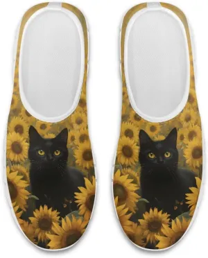 JoyLamoria Cow Platform Sneakers Causal Slip on Shoes Causal Boat Loafers for Women with Arch Support Art Travel Shoes
