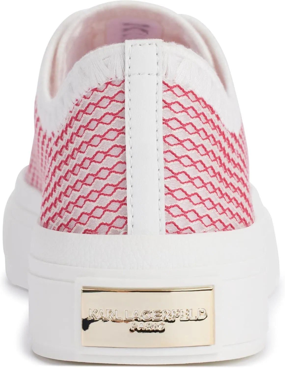 Karl Lagerfeld Paris Women's Cushioned Insole Everyday Giddeon-Lace Up Sneaker