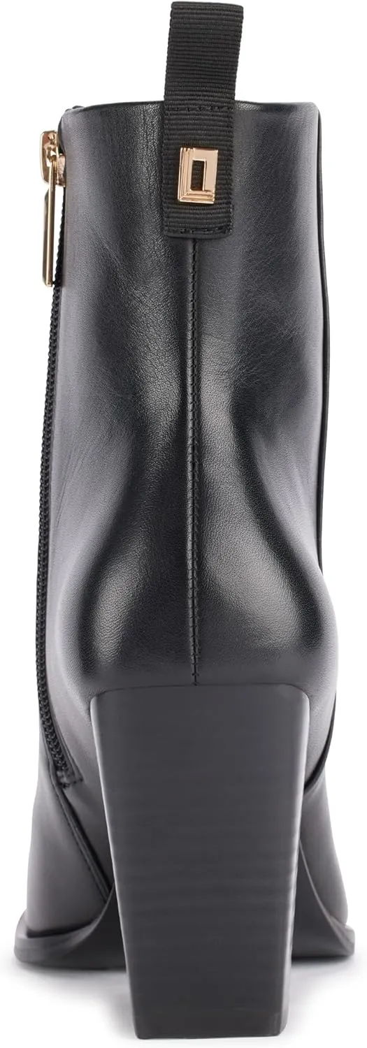 KARL LAGERFELD womens Keslyn Everyday Western Boot