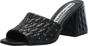 KARL LAGERFELD womens Shai Peep Toe Dress Sandal