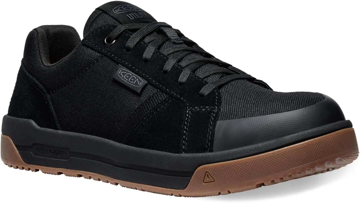 KEEN Utility Men's Kenton Low Height Composite Toe Breathable Work Sneakers