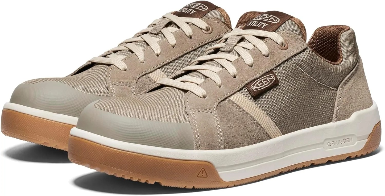 KEEN Utility Men's Kenton Low Height Composite Toe Breathable Work Sneakers