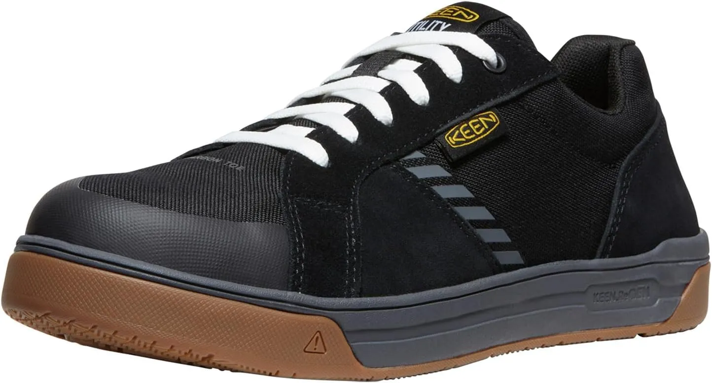 KEEN Utility Men's Kenton Low Height Composite Toe Breathable Work Sneakers